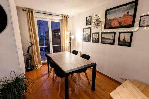 60 m with garden and terrace near Paris