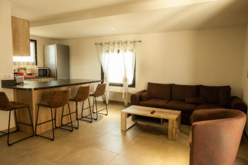 66A1 - Appartement Muscat - jacuzzi privatif dans domaine viticole - 4pers