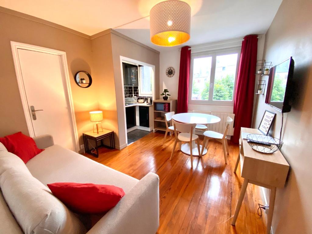7- Appartement pour 4 personnes entièrement refait à neuf en centre ville Numéro 7, étage 2 15 Rue Victor Hugo, 76200 Dieppe