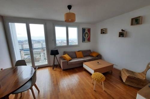appartement 70m² 3 chambres avec 3 lits 2 places Troyes france