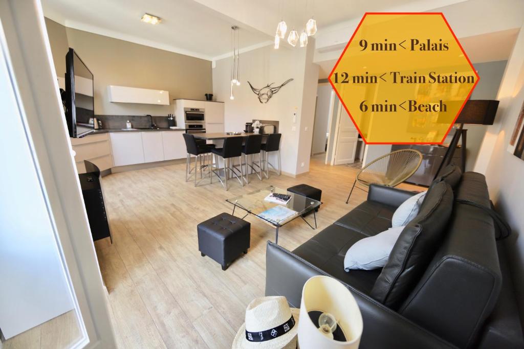 Appartement 70m2 Apartment - La Roseraie 9 Rue Pierre Graglia 06400 Cannes