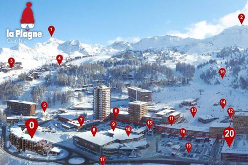 Appartement APPARTEMENT 8 personnes LODGES A505 Appartement A505 - Plagne Centre La Plagne Tarentaise