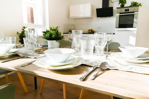 80qm Apartment in Krefeld zentral gelegen mit hohen Decken - BEUYS Apartments - Krefeld