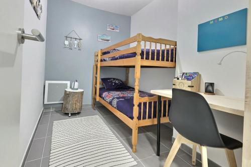 A 600m de la mer, Coquet appartement avec terrasse pour 4 personnes