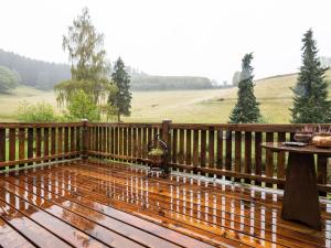 A holiday home for 2 persons in a deer park