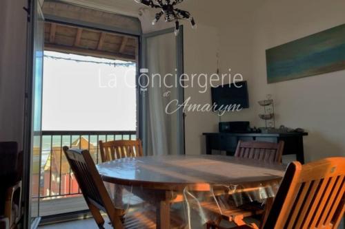 Agréable appartement calme balcon vue sur la mer