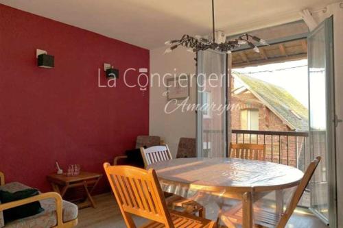 Agréable appartement calme balcon vue sur la mer