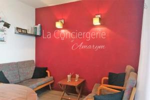 Agréable appartement calme balcon vue sur la mer