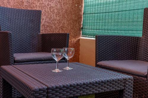 Air-conditioned apartment terrace gare st Charles