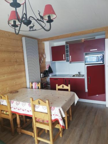 Alpe d'Huez Le Signal skis aux pied