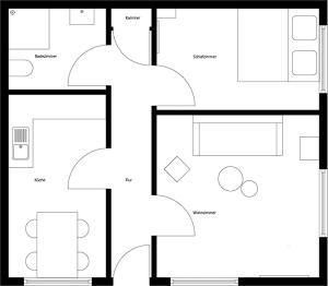 Appartement Am Taubenhaus FEWO Spatzennest NEU 26 Grabenstraße 56841 Traben-Trarbach Rhénanie-Palatinat