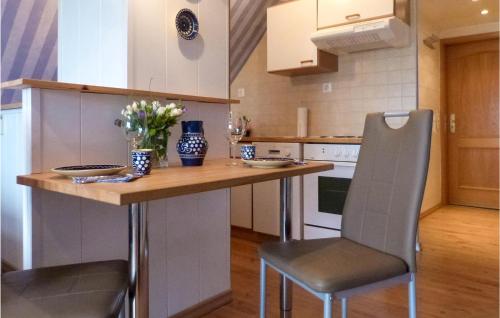 Amazing apartment in Gager with WiFi