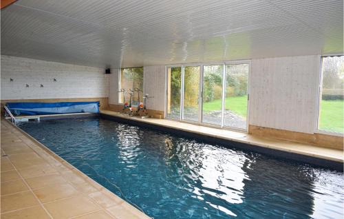 Amazing apartment in Gommenech with Indoor swimming pool, 1 Bedrooms and Swimming pool
