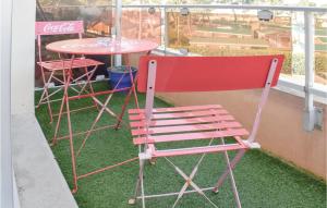 Amazing apartment in Grandcamp Maisy with 1 Bedrooms and WiFi