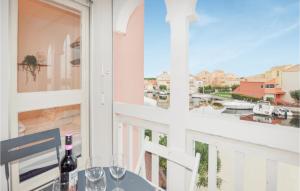 Amazing apartment in Le Barcars with Outdoor swimming pool, 1 Bedrooms and Indoor swimming pool