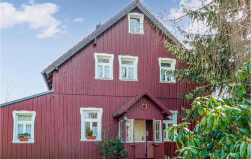 Amazing apartment in Thale Friedrichsbrunn with WiFi and 1 Bedrooms