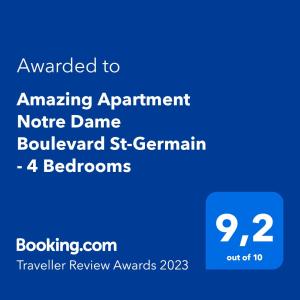 Appartement Amazing Apartment Notre Dame Boulevard St-Germain - 4 Bedrooms 51 Rue de la Harpe 75005 Paris Île-de-France