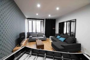 An authentic experience with spa in the center