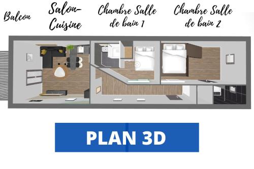 Antho - 500M Plage- Clim - VCA