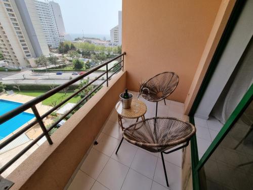 Apartamento encantador com piscina aquecida