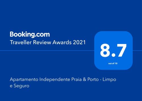 Apartamento Independente Praia & Porto - Limpo e Seguro