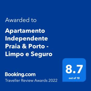 Appartement Apartamento Independente Praia & Porto - Limpo e Seguro Rua Álvaro Castelões 783, 1-Esquerdo 4450-043 Matosinhos Région Nord