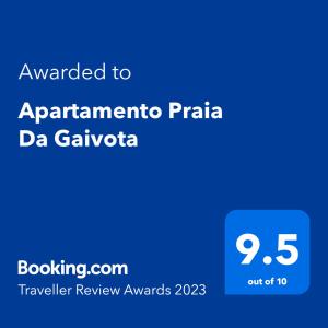 Appartement Apartamento Praia Da Gaivota Rua dos Peoes 01, Bloco C Quarto Andar Aparatment C 8125-201 Quarteira Algarve