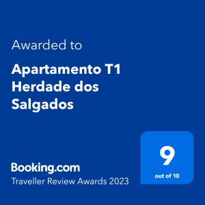 Appartement Apartamento T1 Herdade dos Salgados Rua Boca da Alagoa, Lote 6B - 3C 8200-424 Albufeira Algarve