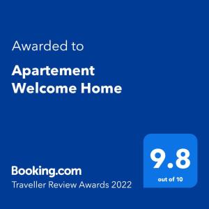 Apartement Welcome Home