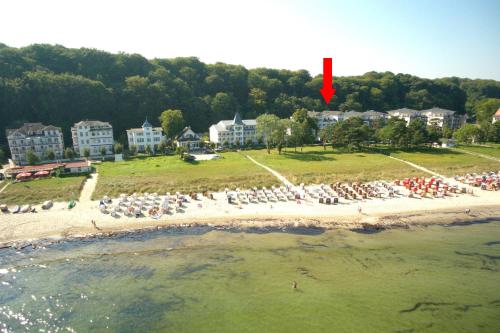 Aparthotel Ostsee FeWo Nr 06 strandnah, Balkon, Meerblick