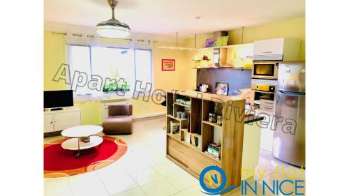 Aparthotel riviera - Mer & Old Port - My magnificent apartment 1 bedrooms AC - 50 meters from the Mediterranean - PILATTE 1