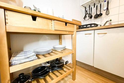 Apartment am Auensee mit großer Terrasse, Grill und Privat-Parkplatz