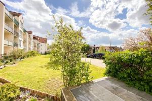 Apartment am Auensee mit großer Terrasse, Grill und Privat-Parkplatz