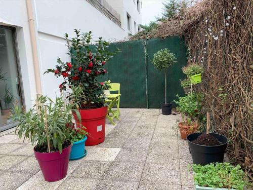 Apartment avec le jardin privé