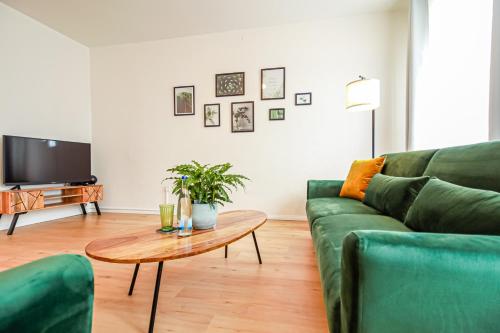 Apartment Grün I Rhein I Netflix I Schwarzwald