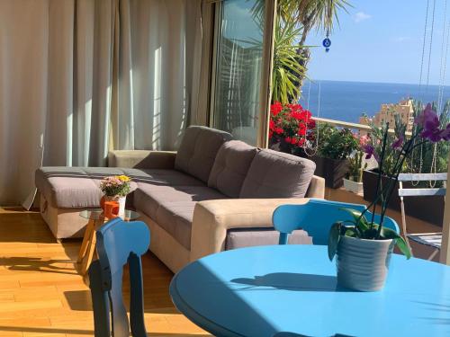 Apartment in Beausoleil with beautiful sea view
