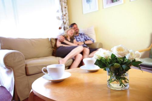 Apartment in Granzow with a garden