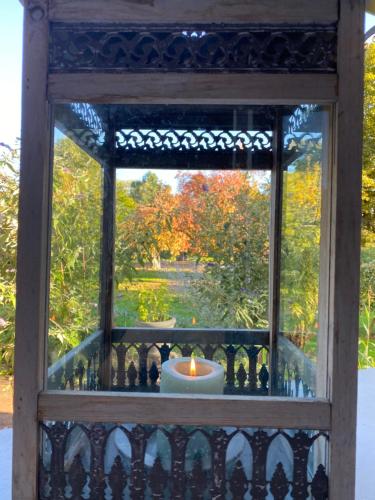 Apartment mit romantischem Garten und Außenpool