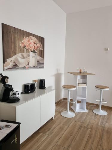 Apartment mit Whirlpool, Wasserbett & Sauna
