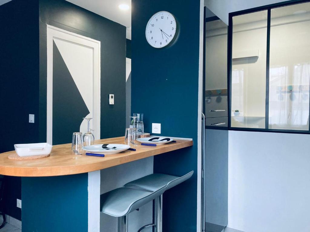 Apartment Mövenkoje für 1-2 Personen mit Pool