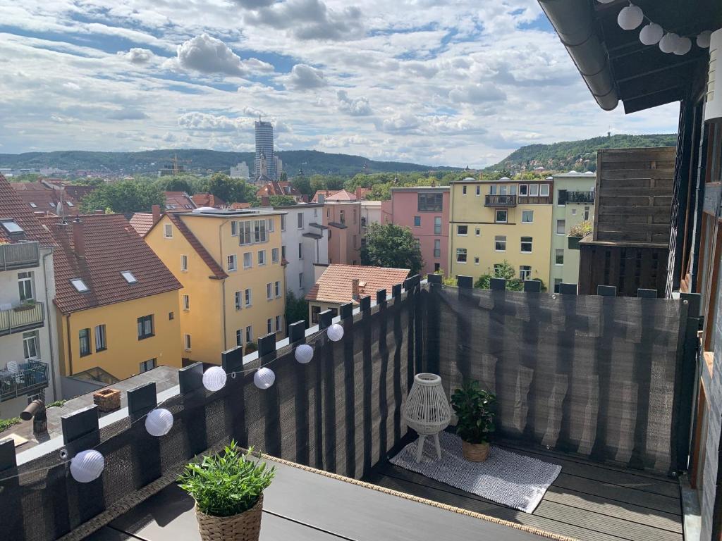 Apartment Skyline of Jena, luxuriös, einzigartig, free Wifi, Parkplatz, klimatisiert, zentral Breite Straße 5 4. OG, 07749 Iéna