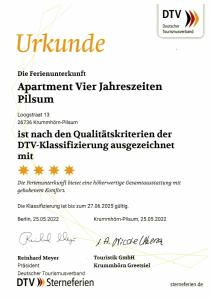 Appartement Apartment Vier Jahreszeiten Pilsum 13 Loogstraat 26736 Krummhörn Basse-Saxe