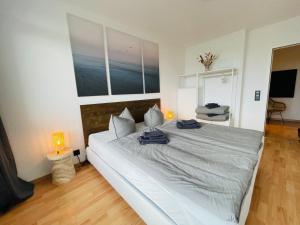 Apartment Waterkant am Deich mit Pool für 2-4 Personen