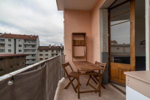 Apartment with balcony in the heart of the city center