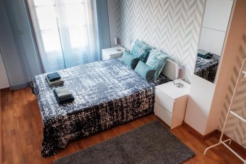 apartment with balcony in the square