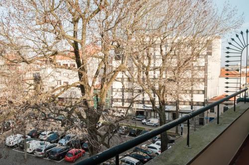apartment with balcony in the square