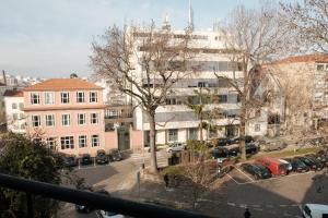 apartment with balcony in the square