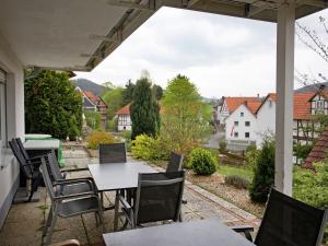 Apartment with private terrace in the mountainous region of northern Hesse