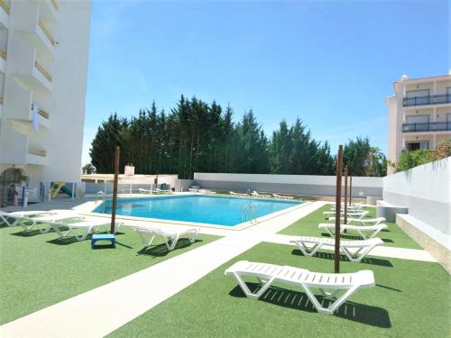 APARTYAL - Apartamento T1 com piscina, em Montechoro, Albufeira, Algarve