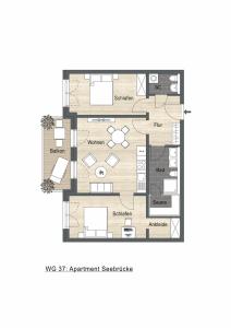 Appartement App 37 - Seebrücke, Strandresidenz Dünenperle Waldstraße 49 18225 Kühlungsborn Mecklembourg-Poméranie